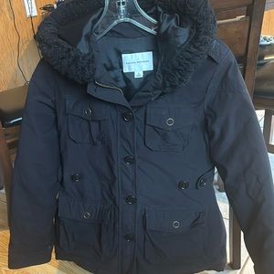 Blk down jacket banana republic. Size S. Good condition. 65% down, 35% feather.